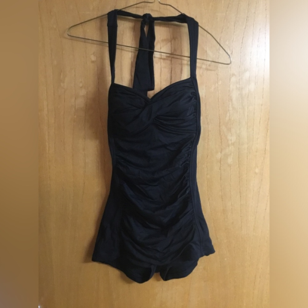Seafolly Australia Black Swimsuit, Size 4 US